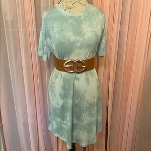 Tye Dye T-shirt dress.